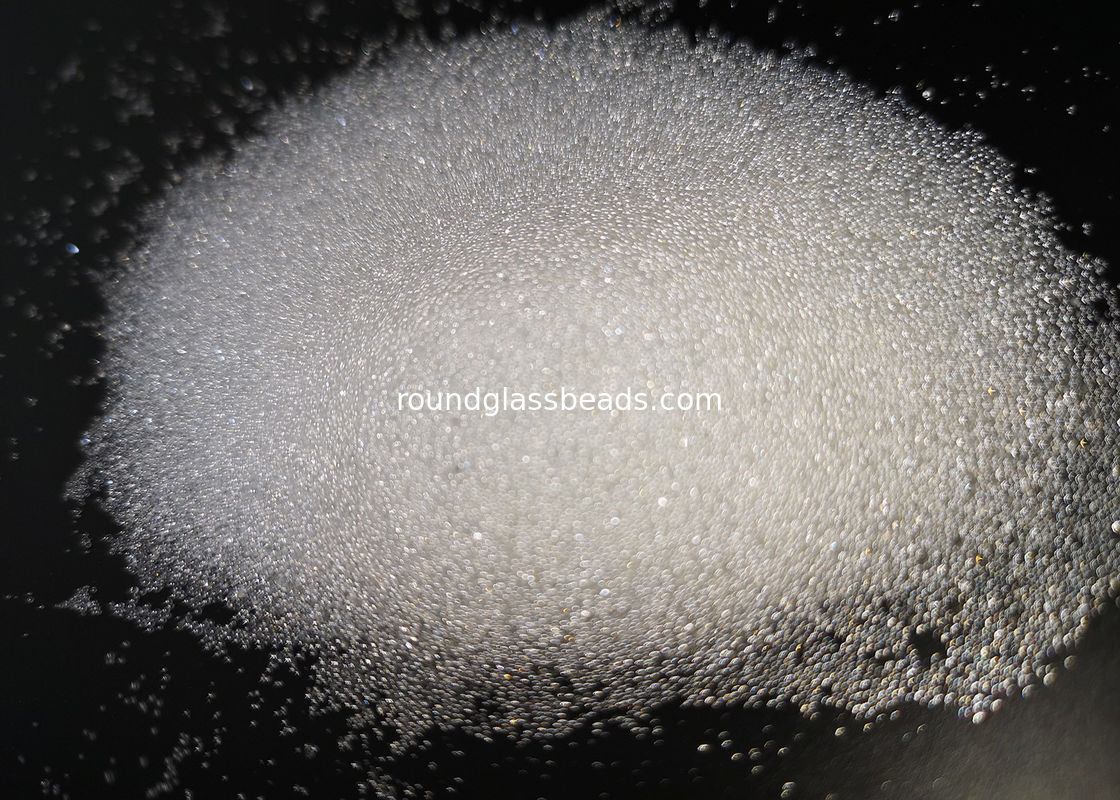 1.5-1.6 Index Road Glass Beads , 71.6% Sio2 Glass Microbeads